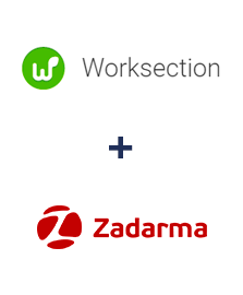 Integration of Worksection and Zadarma
