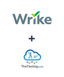 Integration of Wrike and TheTexting