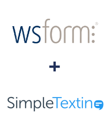 Integration of WS Form and SimpleTexting
