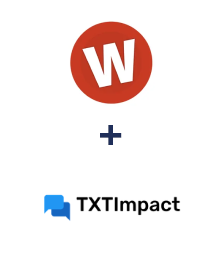 Integration of WuFoo and TXTImpact