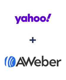 Integration of Yahoo! and AWeber