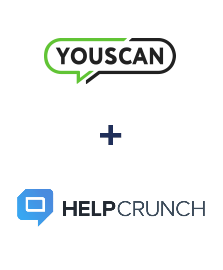 Integration of YouScan and HelpCrunch