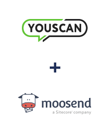 Integration of YouScan and Moosend