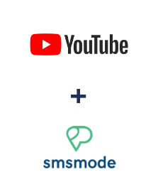 Integration of YouTube and Smsmode