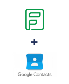 Integration of Zoho Forms and Google Contacts