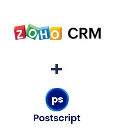 Integration of Zoho CRM and Postscript