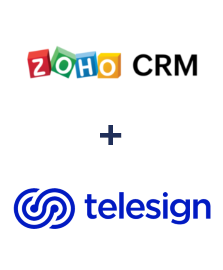 Integration of Zoho CRM and Telesign