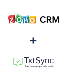 Integration of Zoho CRM and TxtSync