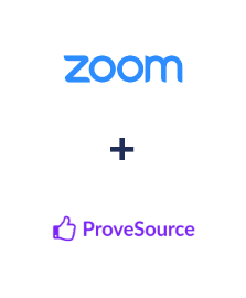 Integration of Zoom and ProveSource