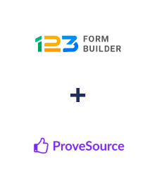 Integración de 123FormBuilder y ProveSource