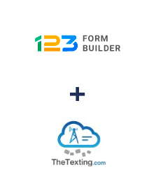 Integración de 123FormBuilder y TheTexting