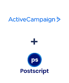 Integración de ActiveCampaign y Postscript
