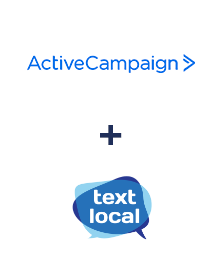 Integración de ActiveCampaign y Textlocal