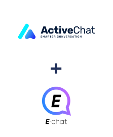 Integración de ActiveChat y E-chat