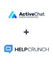 Integración de ActiveChat y HelpCrunch