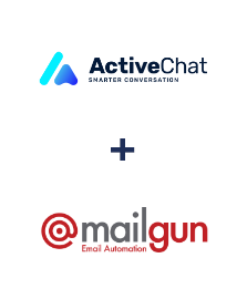 Integración de ActiveChat y Mailgun