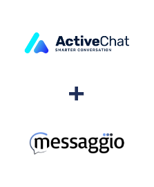 Integración de ActiveChat y Messaggio