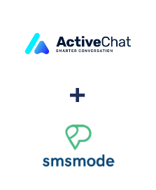 Integración de ActiveChat y Smsmode