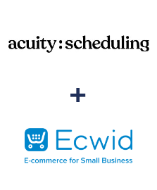Integración de Acuity Scheduling y Ecwid