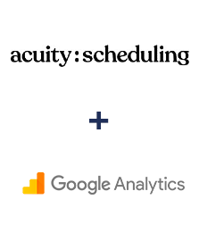 Integración de Acuity Scheduling y Google Analytics