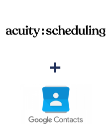 Integración de Acuity Scheduling y Google Contacts