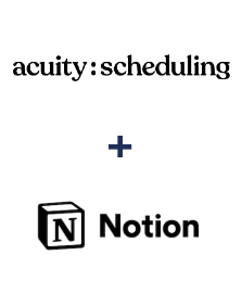 Integración de Acuity Scheduling y Notion