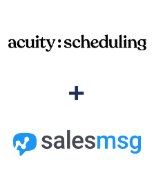 Integración de Acuity Scheduling y Salesmsg