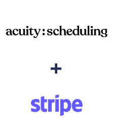 Integración de Acuity Scheduling y Stripe