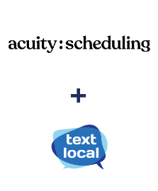 Integración de Acuity Scheduling y Textlocal