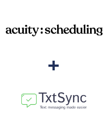 Integración de Acuity Scheduling y TxtSync