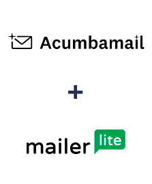 Integración de Acumbamail y MailerLite