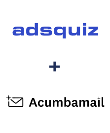 Integración de ADSQuiz y Acumbamail