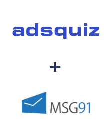 Integración de ADSQuiz y MSG91