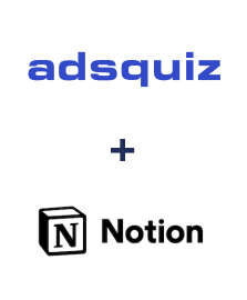 Integración de ADSQuiz y Notion