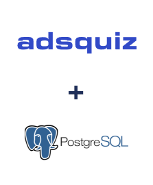 Integración de ADSQuiz y PostgreSQL