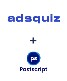 Integración de ADSQuiz y Postscript