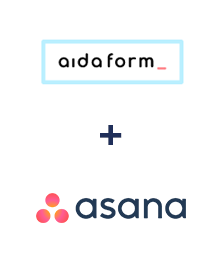 Integración de AidaForm y Asana