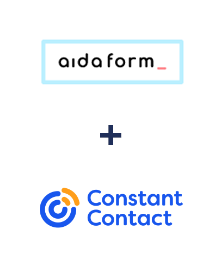 Integración de AidaForm y Constant Contact