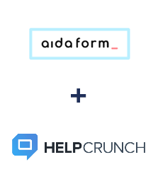 Integración de AidaForm y HelpCrunch