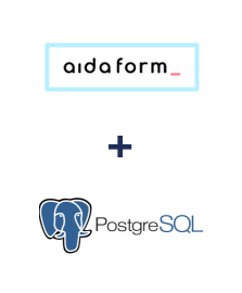 Integración de AidaForm y PostgreSQL