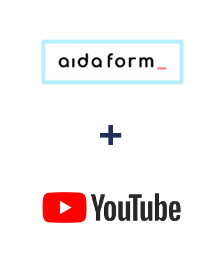 Integración de AidaForm y YouTube