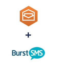 Integración de Amazon Workmail y Burst SMS