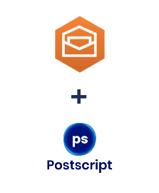 Integración de Amazon Workmail y Postscript
