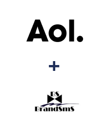 Integración de AOL y BrandSMS 