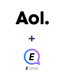 Integración de AOL y E-chat