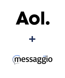 Integración de AOL y Messaggio
