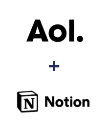 Integración de AOL y Notion