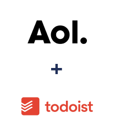 Integración de AOL y Todoist