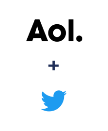 Integración de AOL y Twitter