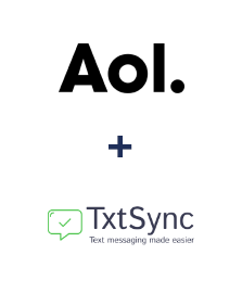 Integración de AOL y TxtSync